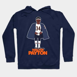 Walter Payton Football Sideline Cape Hoodie